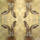 999.186 Rabbits:  natürliche - 3-ply - Peter Rabbit 2005